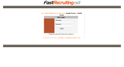 Desktop Screenshot of fastrecruiting.net